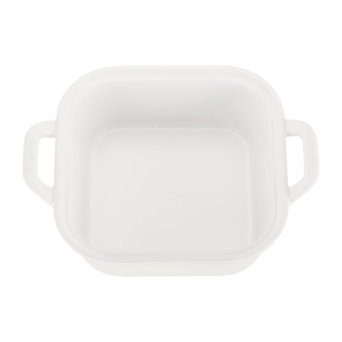 Matte White Square Covered Baking Dish E21511