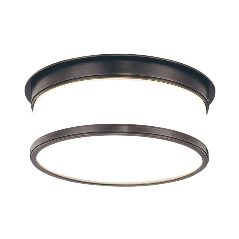 Polished Chrome 2 Light Flush Mount T743
