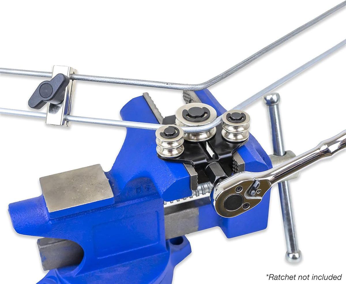 3/16, 1/4 inch Brake Line Tubing Bender with 4 Tube Clamps N85784