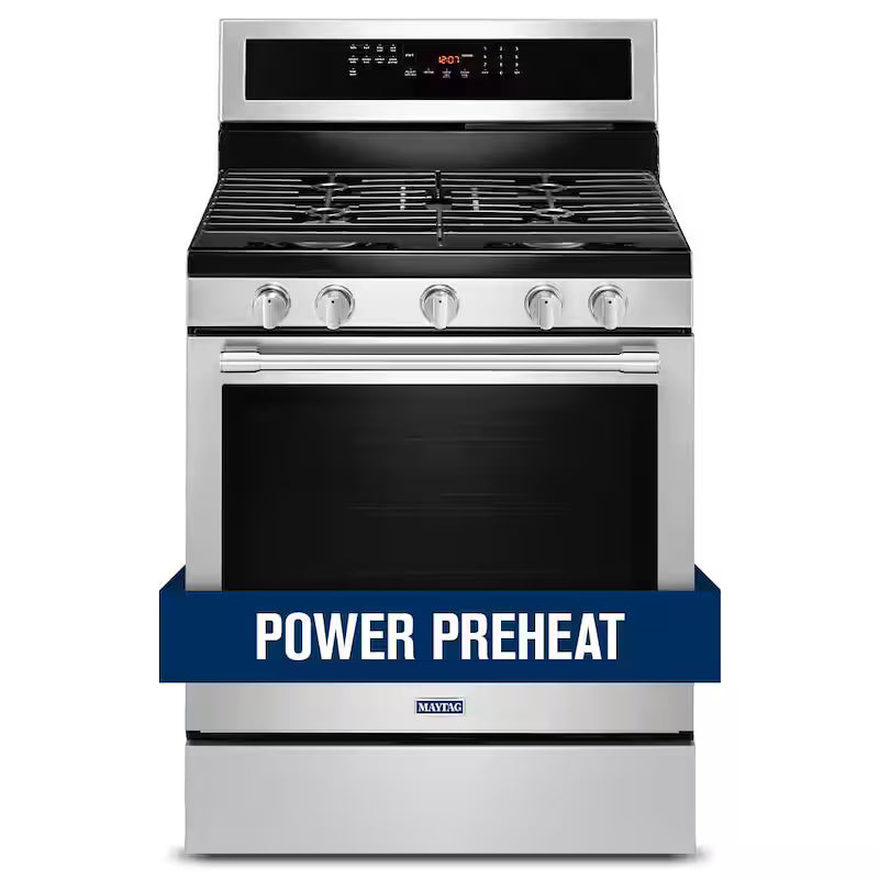 5.8 cu. ft. Gas Range with True Convection F163