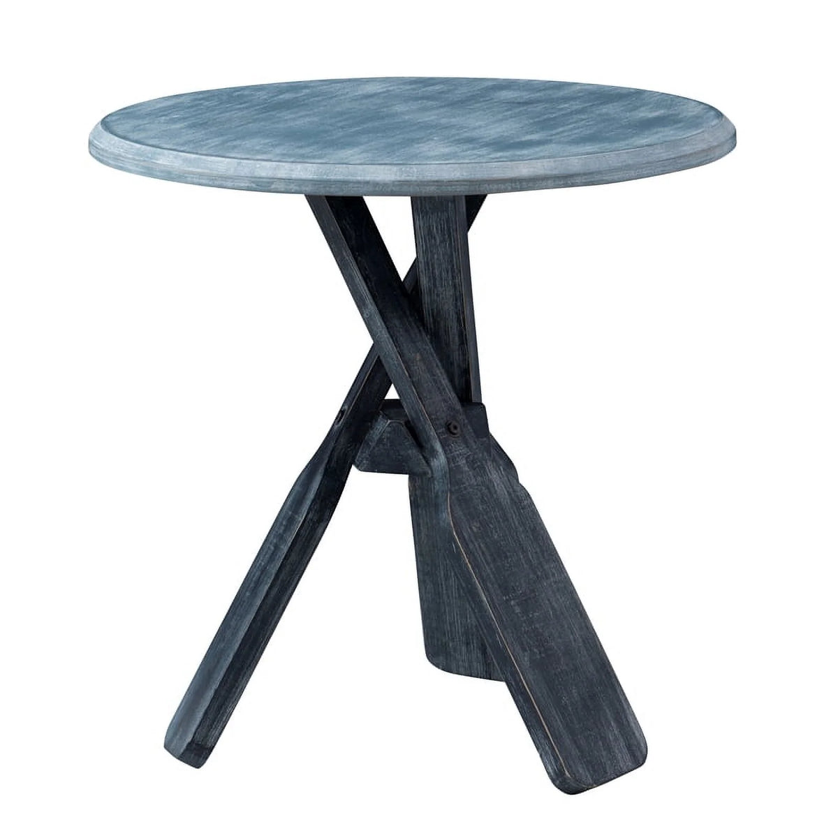 Gray Wood Side Table B959