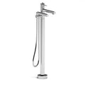 2-Way Thermostatic Floor-Mount Tub Filler with Hand Shower Q6459
