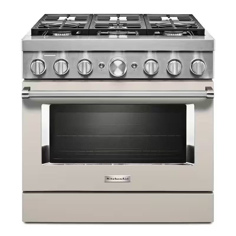 5.1 cu. ft. Dual Fuel Smart Range with 6-Burners U313