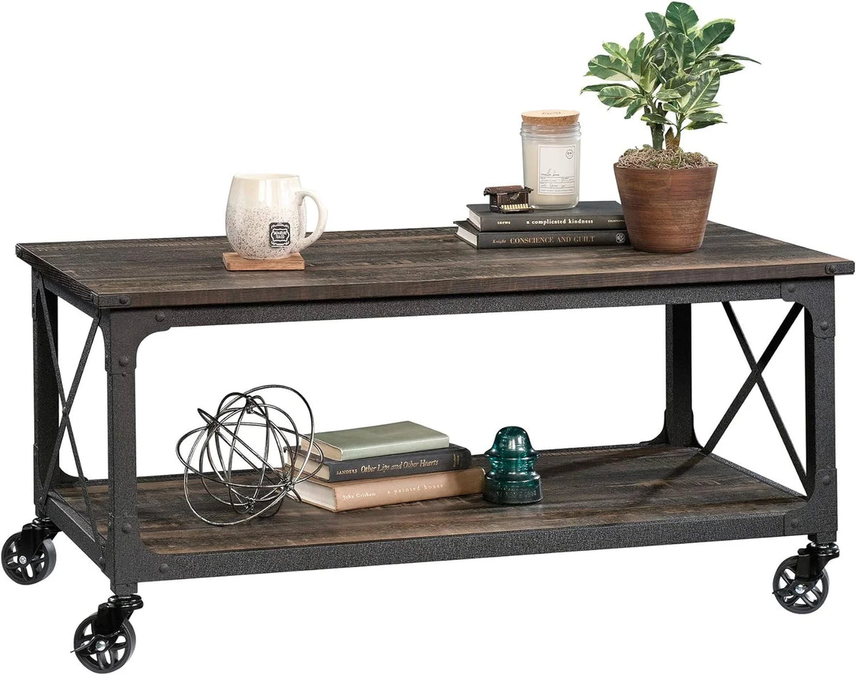 Carbon Oak Finish Coffee Table J5995