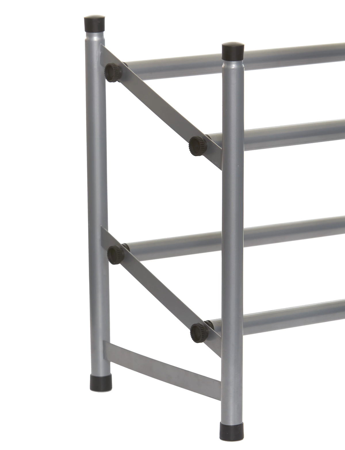2-Tier Expandable Floor Shoe Rack V948479