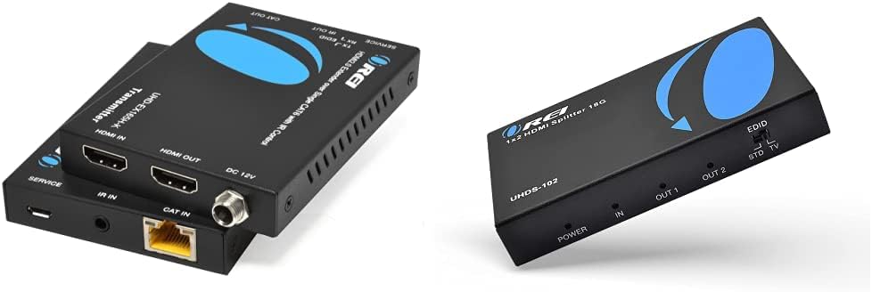 HDMI Extender UltraHD Over Single Cat6/Cat7 Cable 4K @ 60Hz with HDR & IR Control R23404