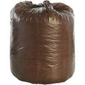 Brown 39 gal Plastic Trash Bags A277143