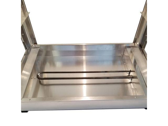 Silver Countertop Food Warmer Display Case I21497