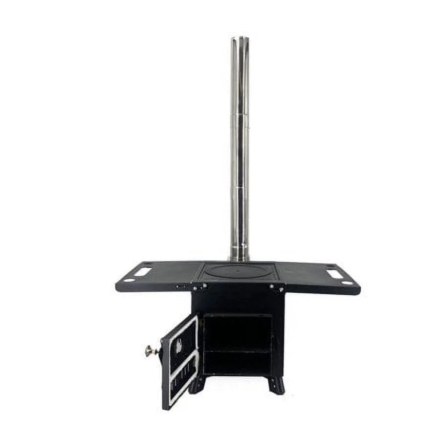 Portable Wood Burning Stove for Tent Cooking E7897