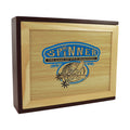 Spinner Domino Set in Wooden Case V1439