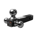 Black Hollow Trailer Tri Ball Tow Ball Mount E898