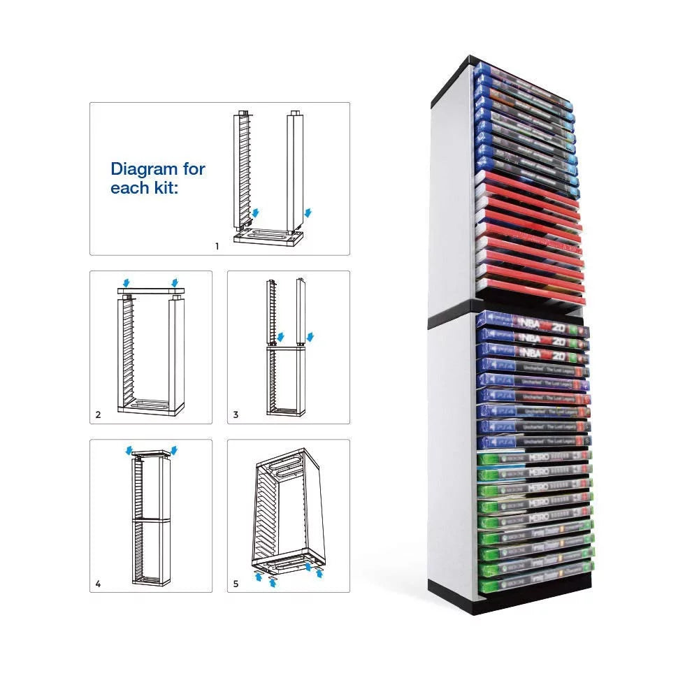 Game Card Box Storage Stand 36 PCS G8837