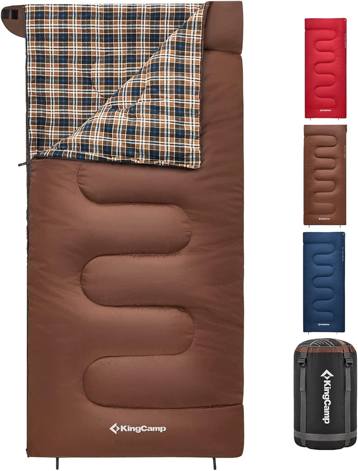 Cotton Flannel Sleeping Bag for Camping N18540