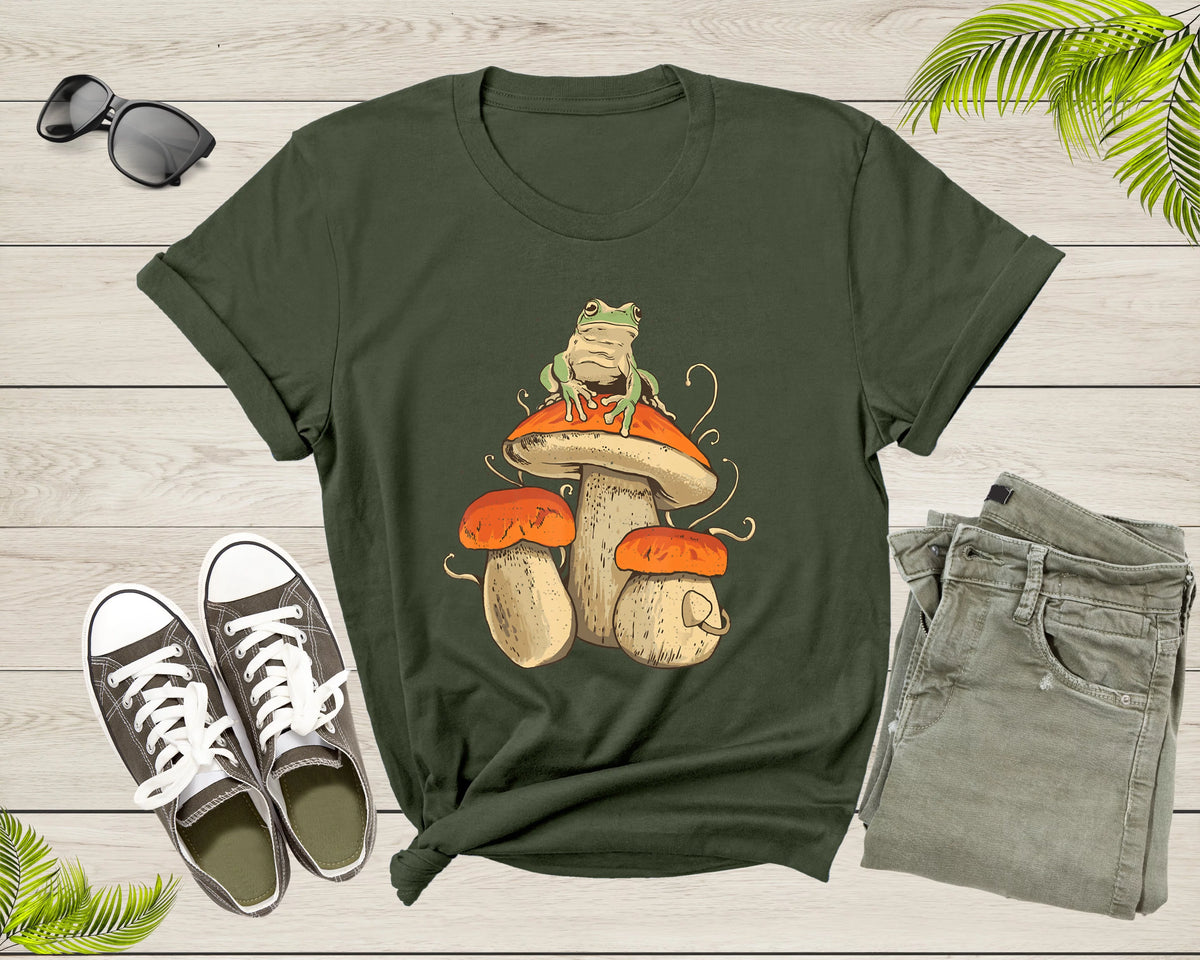 Frog Toad Mushroom T-shirt A884