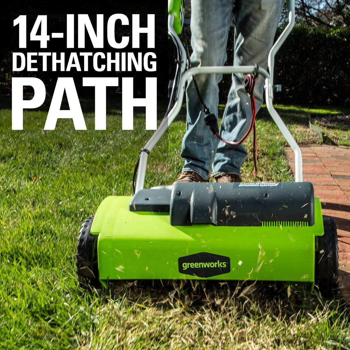10 Amp 14 Corded Electric Dethatcher O78559