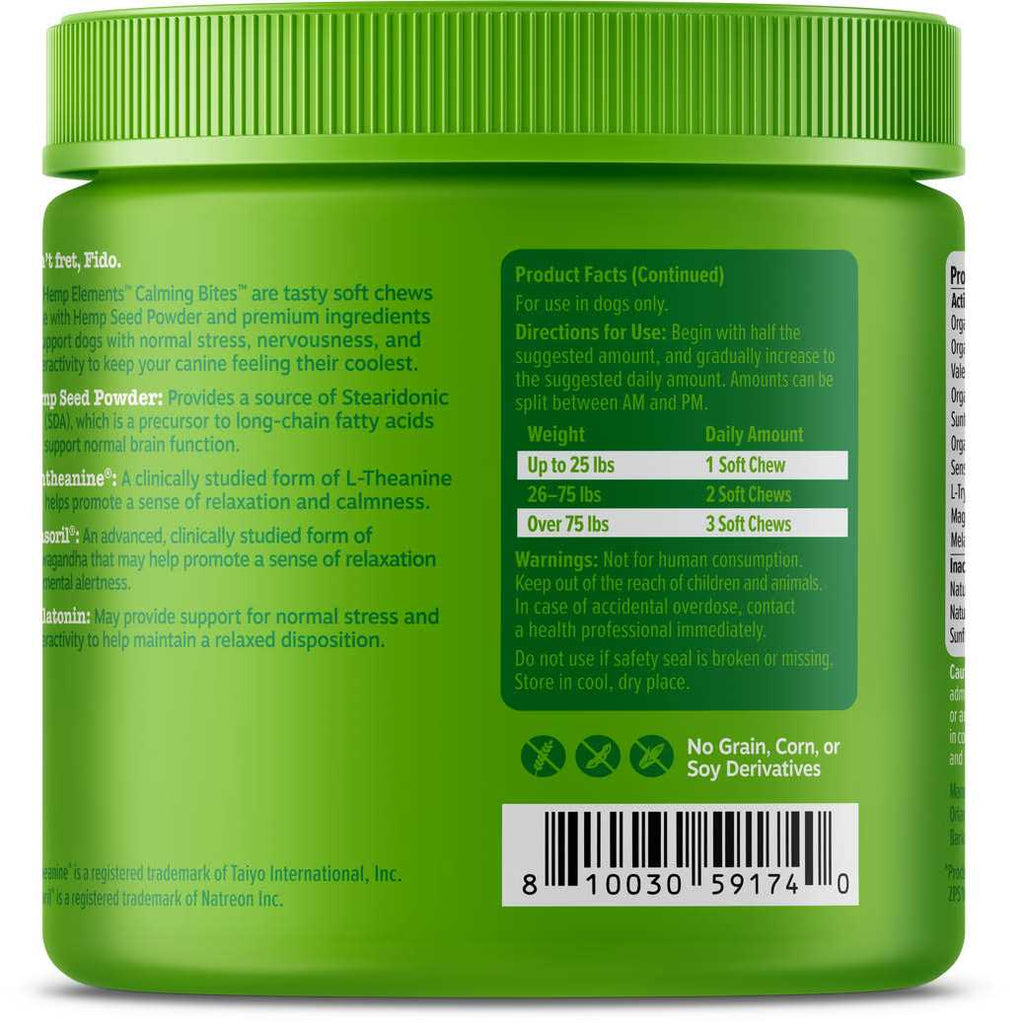 Calming Bites for Dogs D9408