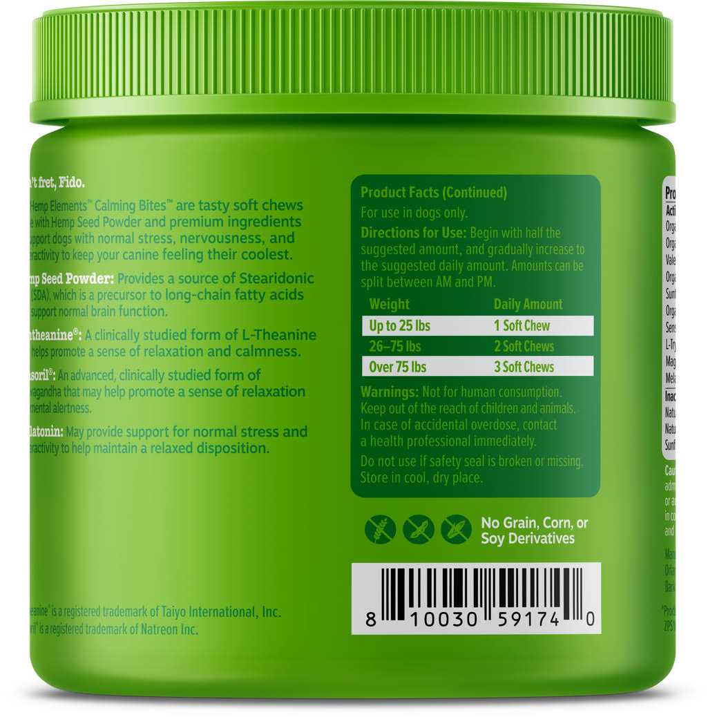 Calming Bites for Dogs D9408