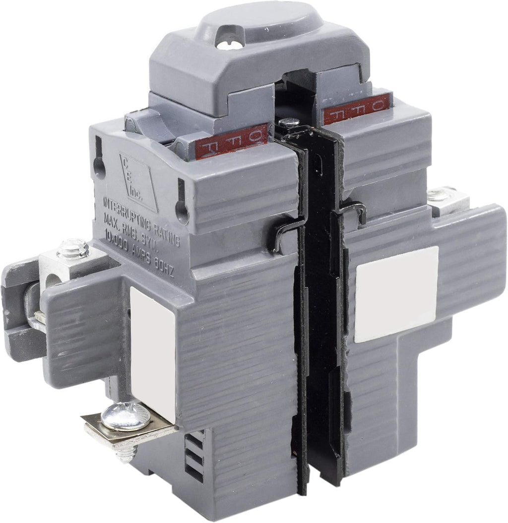 Two Pole 20 Amp Circuit Breaker, Pack of 2 L297