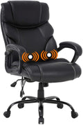 Black Executive Chair with Lumbar Support Y868