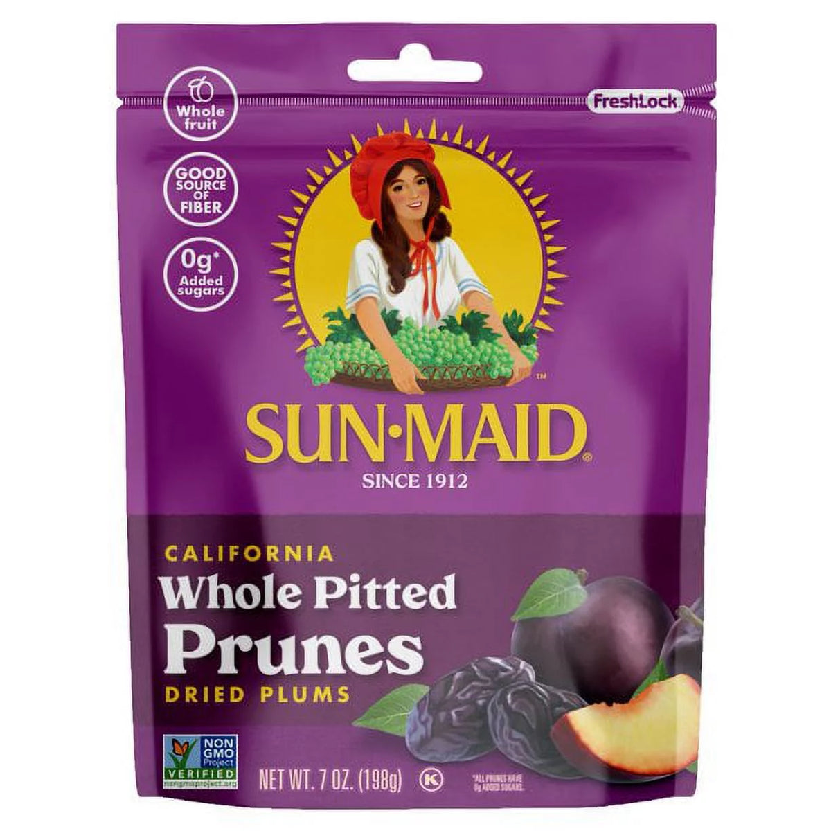 California Whole Pitted Prunes 7 oz Pack of 4 S489013