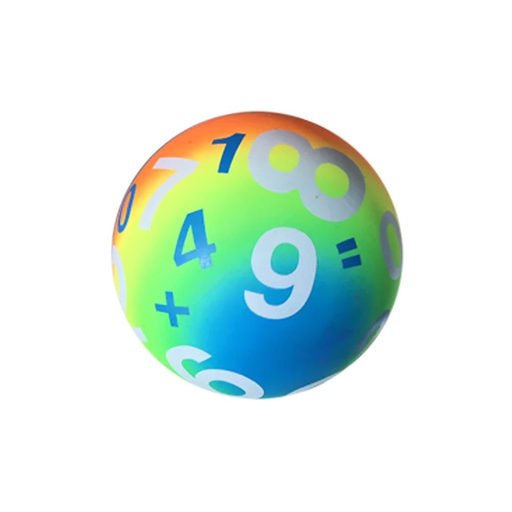 Rainbow Colored Rubber Bouncing Balls U3946