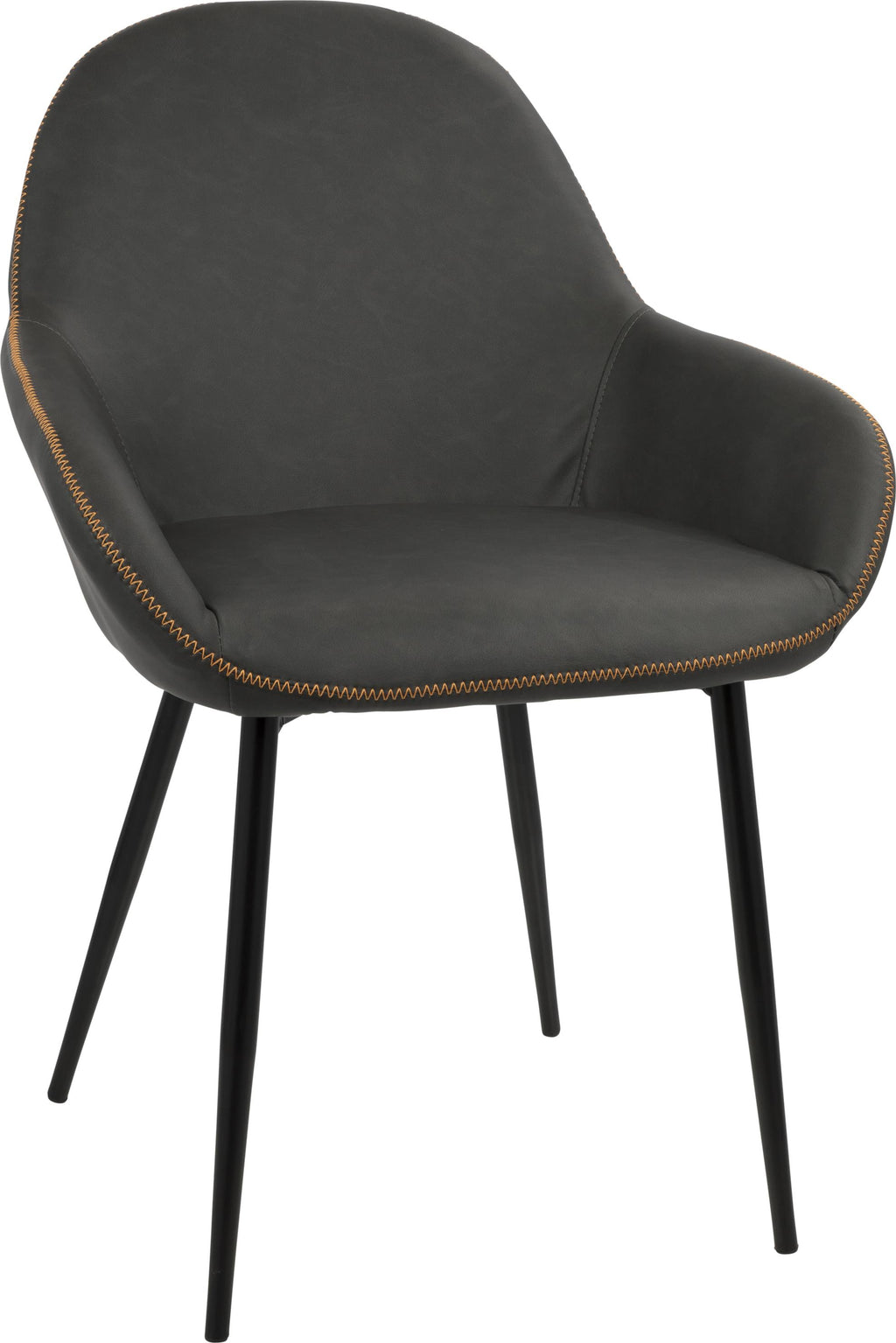 Grey/Black Dining Chair (Set of 2) Y326