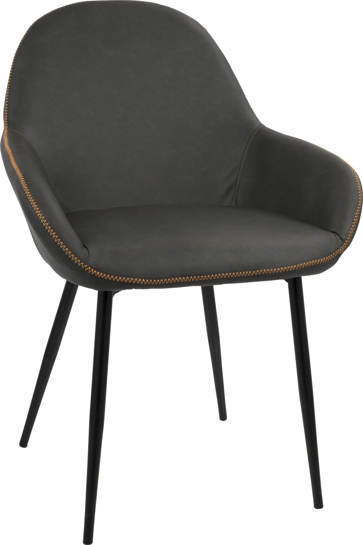 Grey/Black Dining Chair (Set of 2) Y326