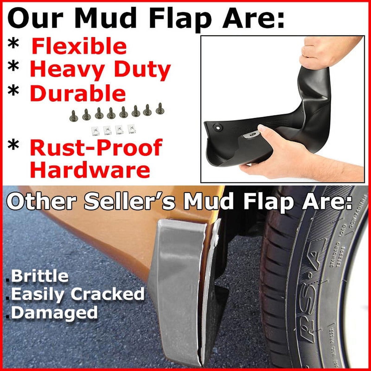 Mudguards Mudflap Set J6690
