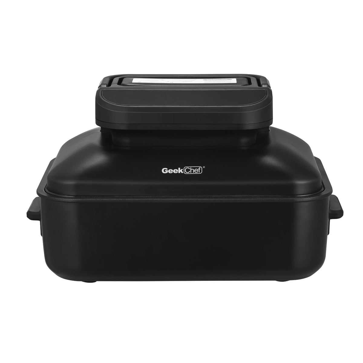 6Qt 7 In 1 Black Air Fryer Indoor Grill Combo I652