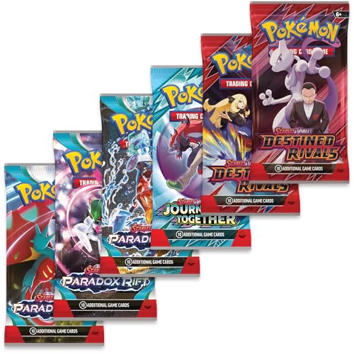Pokemon TCG 6 Packs Stickers Promos D528