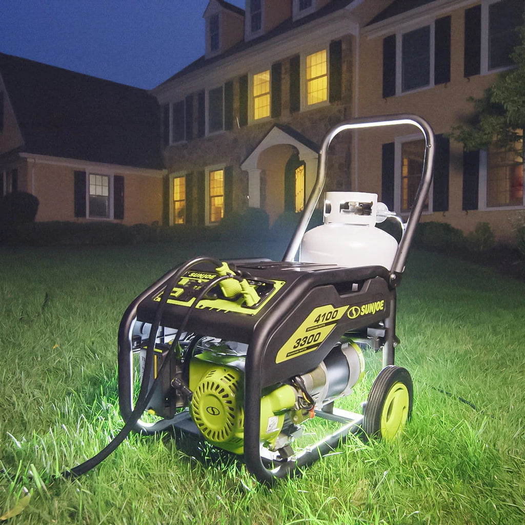 4100-Watt Portable Propane Generator F9598