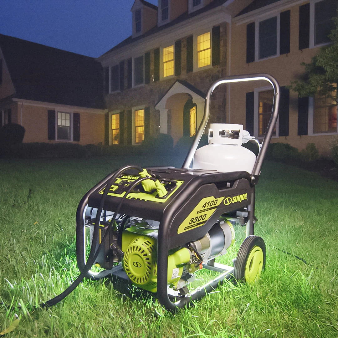 4100-Watt Portable Propane Generator F9598