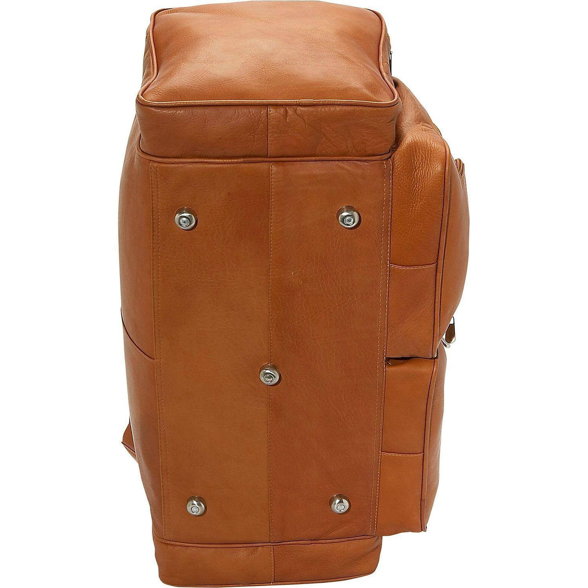 Saddle Leather Duffel with Pockets W191291