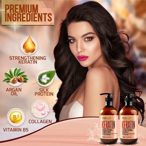 Sulfate Free Argan Oil Shampoo and Conditioner Set S807