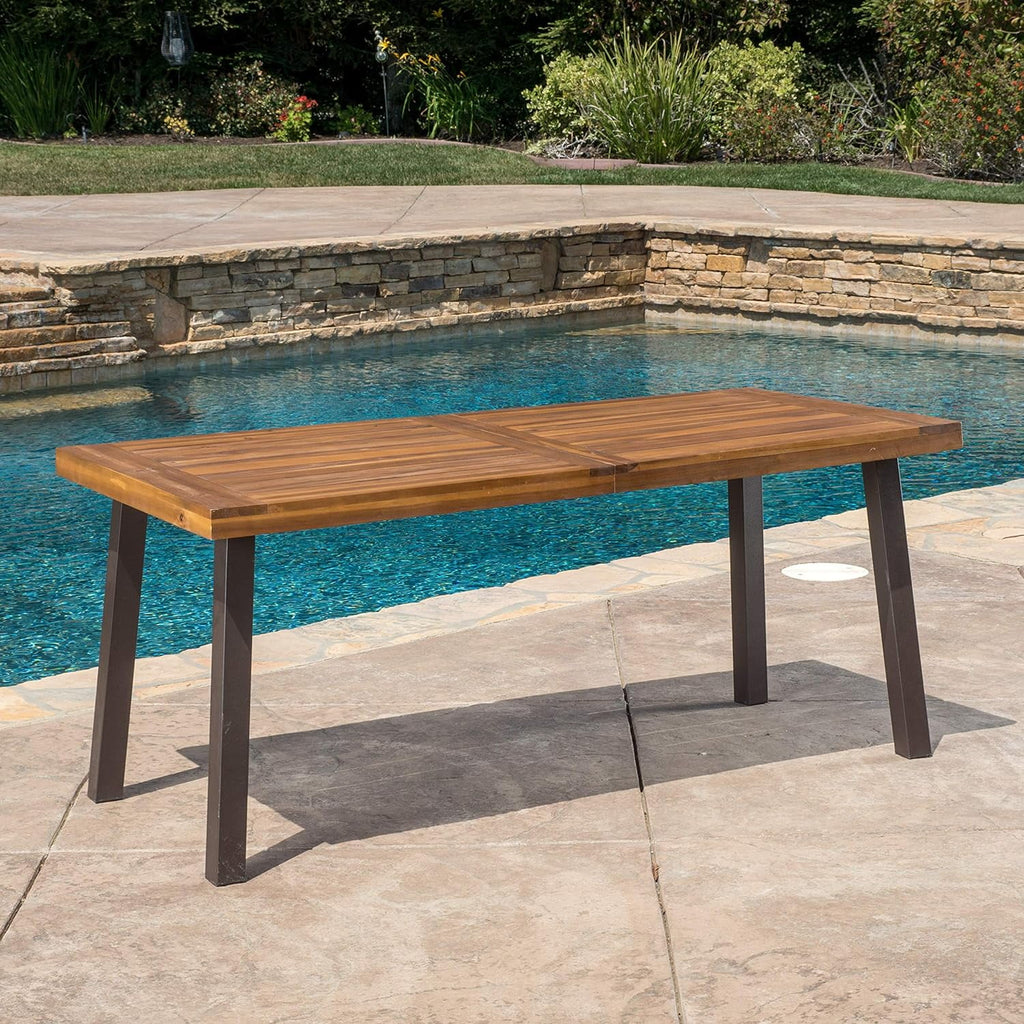 Acacia Wood Outdoor Dining Table A9834