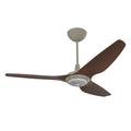 60 Ceiling Fan with Cocoa Aluminum Blades and Satin Nickel Finish I55822