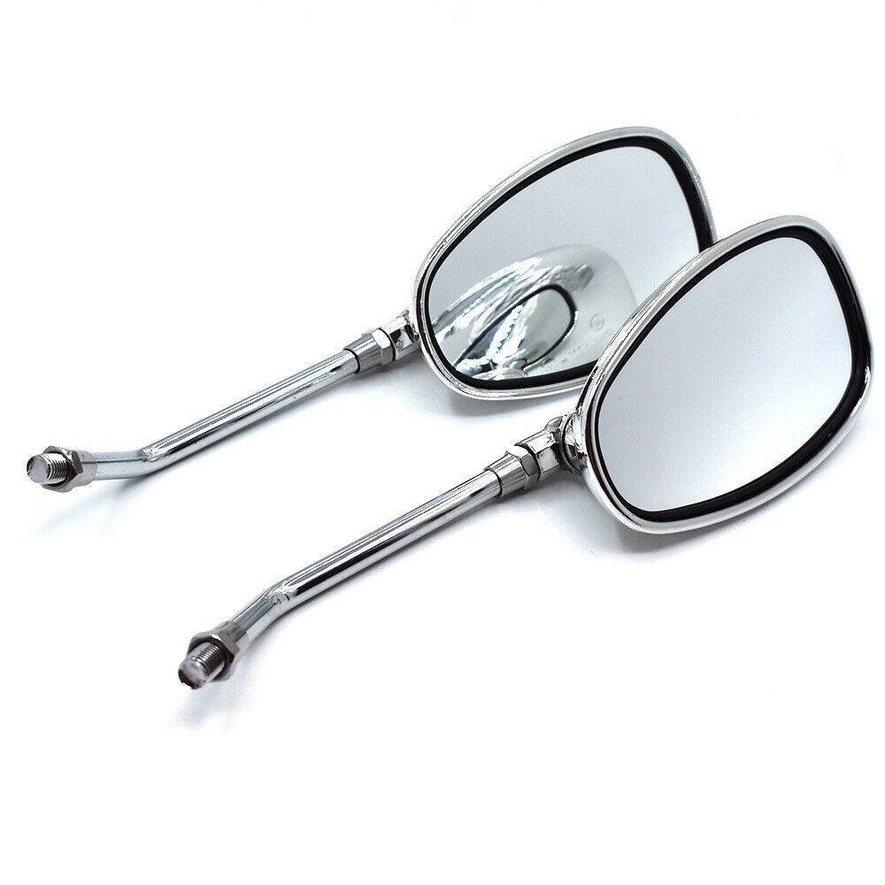 Oval Rear View Mirrors in Chrome N635