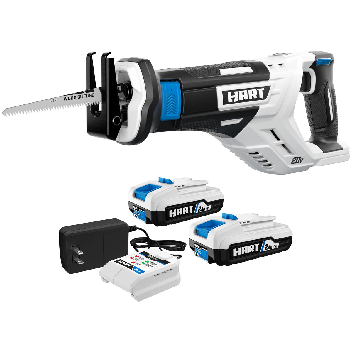 20-Volt Reciprocating Saw with 2Ah Battery and Charger P463374