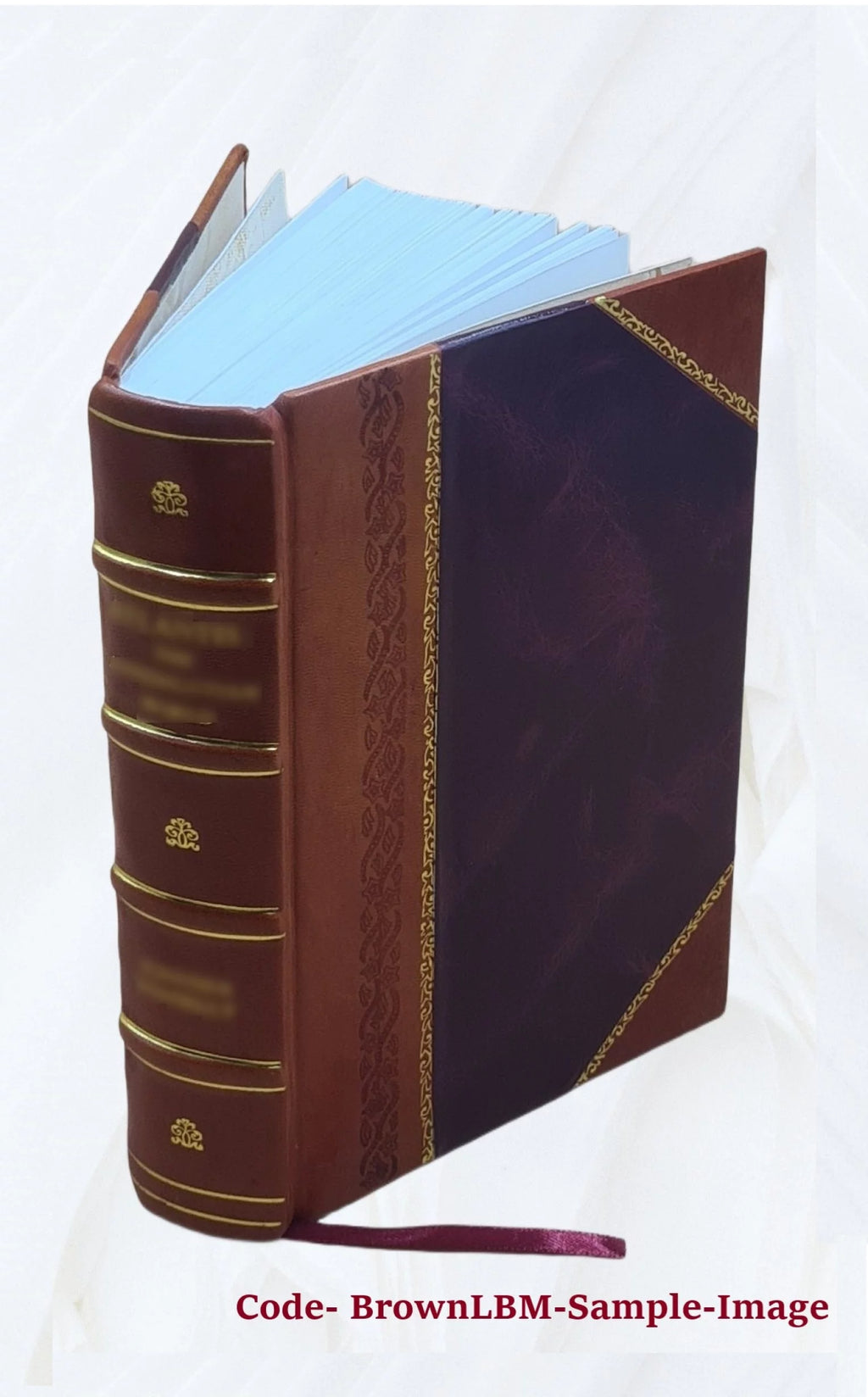 Perfumery and Essential Oil Record Leather Bound R1121