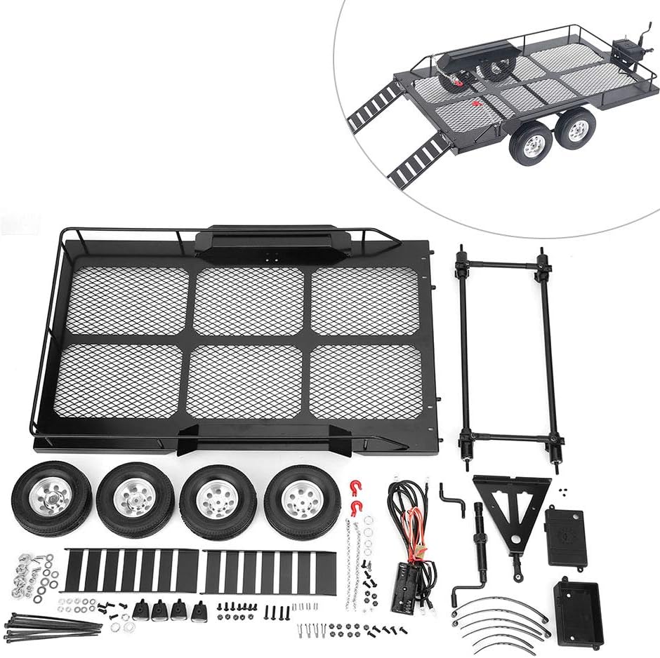 1/10 Scale Heavy-Duty RC Trailer L55800