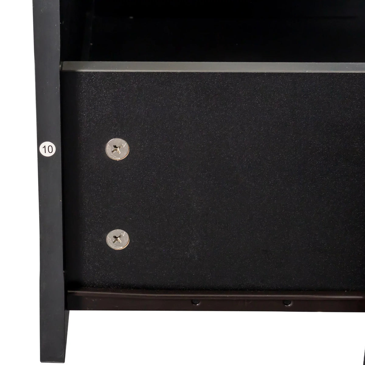 Black TV Stand with Storage N3433
