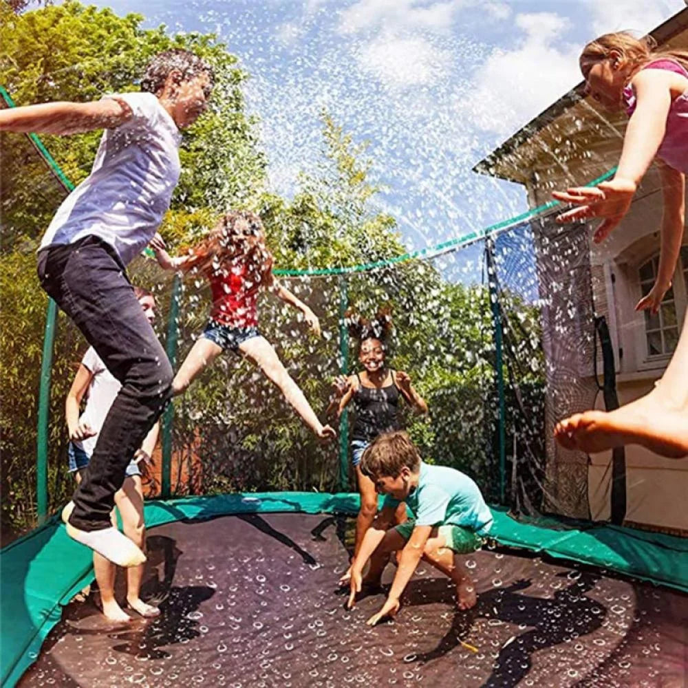 Trampoline Water Sprinkler for Kids, 39.3 ft Long Outdoor Accessories Q51076