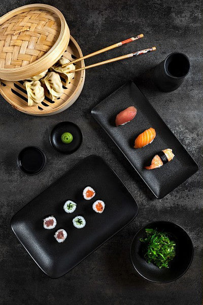 Rectangular Tray 37x15cm Black D964158