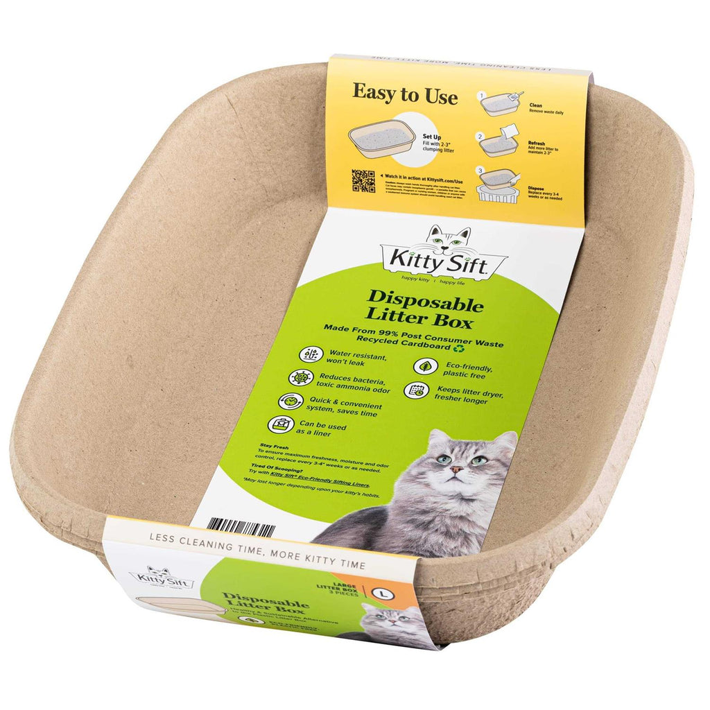 Eco-Friendly Disposable Litter Box R496