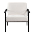 Oatmeal Cream Polyester Accent Chair S75346
