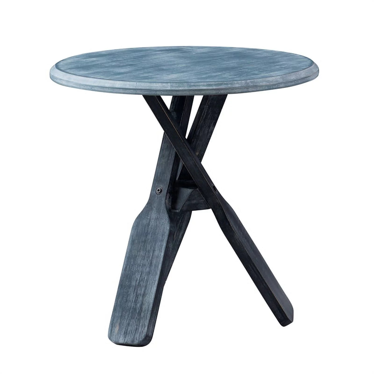 Gray Wood Side Table B959