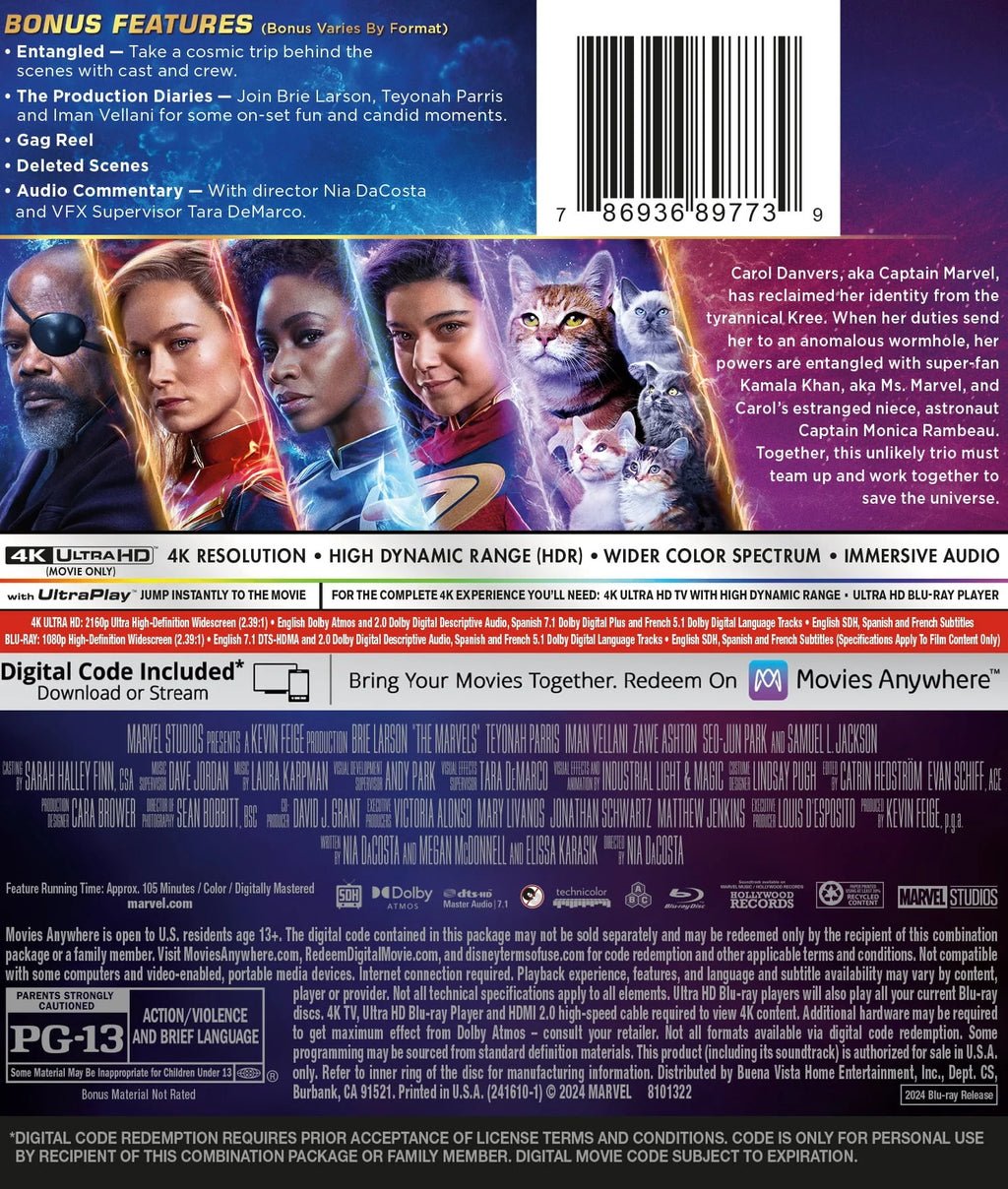 4K Ultra HD + Blu-Ray + Digital Copy F922