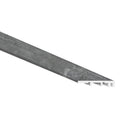 1/4 in. T x 1-3/4 in. W x 94 in. L Luxury Vinyl End Cap Molding S9835