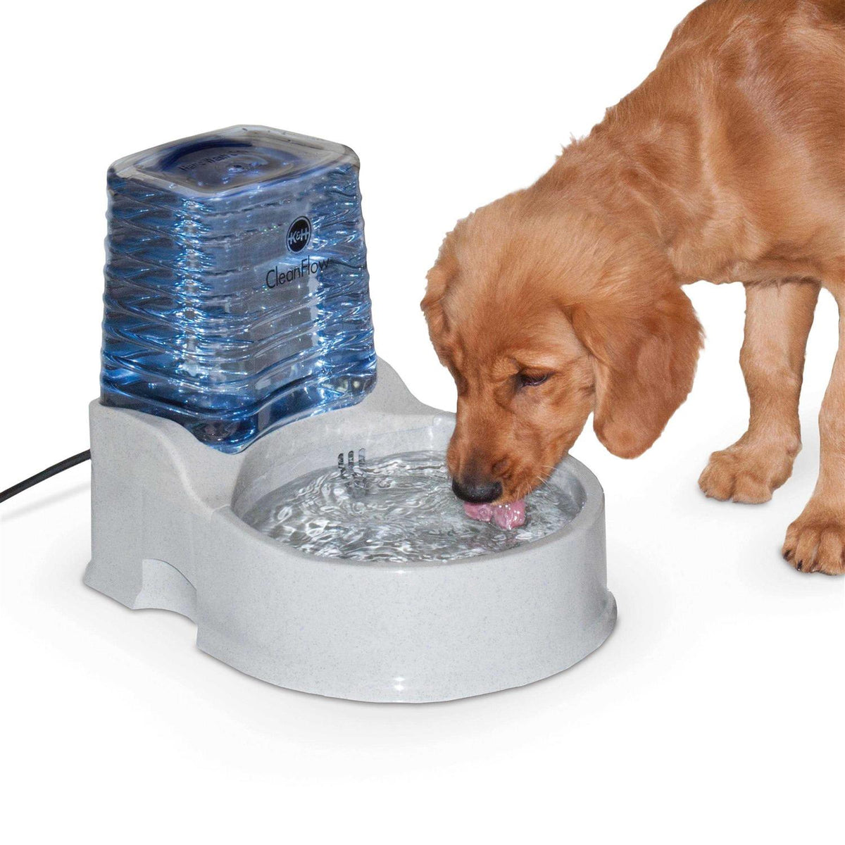 Clean Flow Pet Bowl with Reservoir F568413