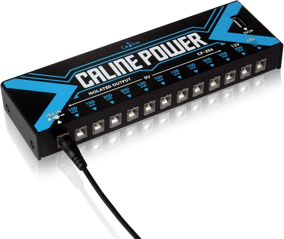 12 Isolated DC Output Guitar Pedal Power Supply H9539